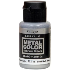Краска Vallejo Metal Color: Semi Matt Aluminium 77.721 (32 мл)